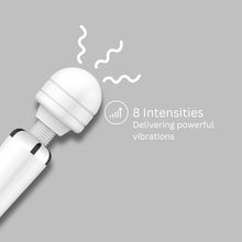 Load image into Gallery viewer, loving-joy-rechargeable-magic-wand-vibrator-white
