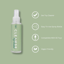 Load image into Gallery viewer, loving-joy-cleanse-sex-toy-cleaner-100ml

