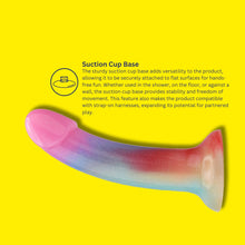Load image into Gallery viewer, mina-iridescent-silicone-dildo
