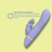 Load image into Gallery viewer, mina-tide-thrusting-rabbit-vibrator
