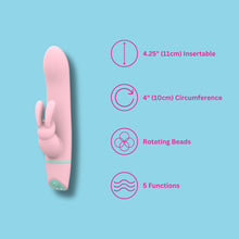 Load image into Gallery viewer, mina-ripple-vibrating-rotating-rabbit-vibrator
