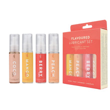 Load image into Gallery viewer, loving-joy-flavoured-lubricant-set-4-pack
