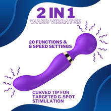 Load image into Gallery viewer, loving-joy-dual-ended-wand-vibrator
