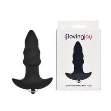 Load image into Gallery viewer, loving-joy-dart-7-function-vibrating-butt-plug
