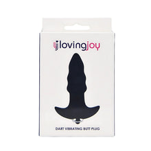 Load image into Gallery viewer, loving-joy-dart-7-function-vibrating-butt-plug
