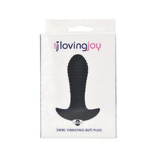 Load image into Gallery viewer, loving-joy-swirl-7-function-vibrating-butt-plug
