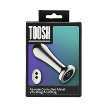 Load image into Gallery viewer, toosh-remote-controlled-metal-vibrating-anal-plug

