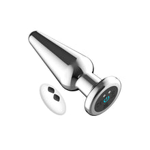 Load image into Gallery viewer, toosh-remote-controlled-metal-vibrating-butt-plug
