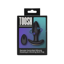 Load image into Gallery viewer, toosh-remote-controlled-silicone-rotating-vibrating-butt-plug

