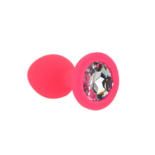 Load image into Gallery viewer, toosh-pink-silicone-butt-plug-small
