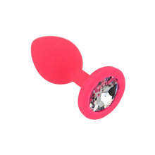 Load image into Gallery viewer, toosh-pink-silicone-butt-plug-small
