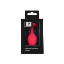 Load image into Gallery viewer, toosh-pink-silicone-butt-plug-small
