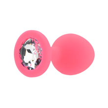 Load image into Gallery viewer, toosh-pink-silicone-butt-plug-medium

