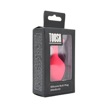 Load image into Gallery viewer, toosh-pink-silicone-butt-plug-medium
