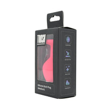 Load image into Gallery viewer, toosh-pink-silicone-butt-plug-medium
