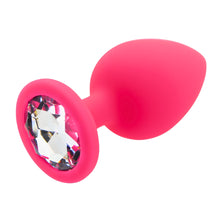 Load image into Gallery viewer, toosh-pink-silicone-butt-plug-large
