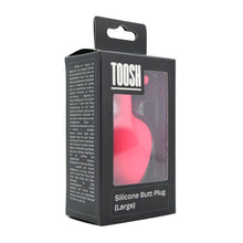 Load image into Gallery viewer, toosh-pink-silicone-butt-plug-large
