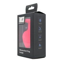 Load image into Gallery viewer, toosh-pink-silicone-butt-plug-large

