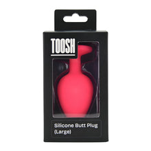 Load image into Gallery viewer, toosh-pink-silicone-butt-plug-large
