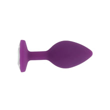 Load image into Gallery viewer, toosh-purple-silicone-butt-plug-small
