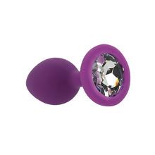 Load image into Gallery viewer, toosh-purple-silicone-butt-plug-small
