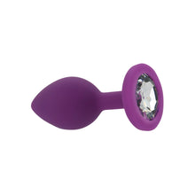 Load image into Gallery viewer, toosh-purple-silicone-butt-plug-small
