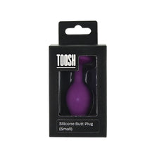 Load image into Gallery viewer, toosh-purple-silicone-butt-plug-small
