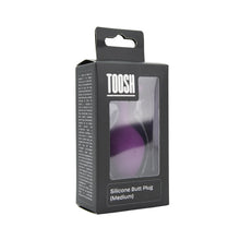 Load image into Gallery viewer, toosh-purple-silicone-butt-plug-medium
