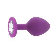 Load image into Gallery viewer, toosh-purple-silicone-butt-plug-medium
