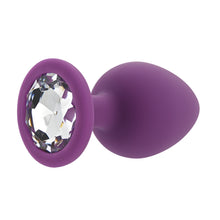 Load image into Gallery viewer, toosh-purple-silicone-butt-plug-large
