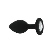 Load image into Gallery viewer, toosh-black-silicone-butt-plug-small
