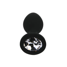 Load image into Gallery viewer, toosh-black-silicone-butt-plug-small

