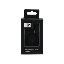 Load image into Gallery viewer, toosh-black-silicone-butt-plug-small
