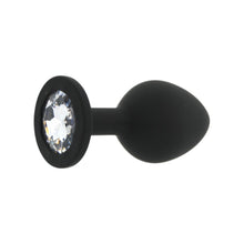 Load image into Gallery viewer, toosh-black-silicone-butt-plug-medium
