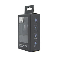 Load image into Gallery viewer, toosh-black-silicone-butt-plug-medium
