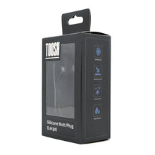 Load image into Gallery viewer, toosh-black-silicone-butt-plug-large
