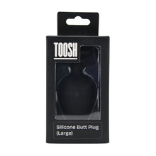 Load image into Gallery viewer, toosh-black-silicone-butt-plug-large
