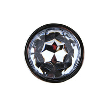 Load image into Gallery viewer, toosh-silver-metal-butt-plug-small-clear-stone

