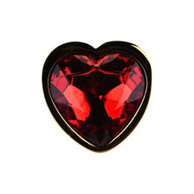 Load image into Gallery viewer, toosh-heart-shaped-gold-with-red-stone-small
