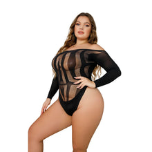 Load image into Gallery viewer, lace-by-lj-plus-size-long-sleeve-bodysuit
