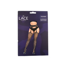 Load image into Gallery viewer, lace-by-lj-plus-size-suspender-tights
