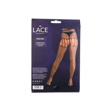Load image into Gallery viewer, lace-by-lj-rhinestone-suspender-tights-black
