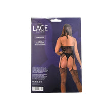 Load image into Gallery viewer, lace-by-lj-lace-suspender-bodystocking-black

