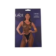 Load image into Gallery viewer, lace-by-lj-fishnet-crotchless-bodystocking-black
