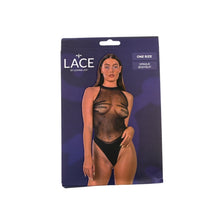 Load image into Gallery viewer, lace-by-lj-opaque-bodysuit-black
