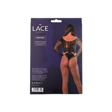 Load image into Gallery viewer, lace-by-lj-seamless-lace-longsleeved-bodysuit-black
