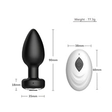 Load image into Gallery viewer, toosh-remote-controlled-silicone-vibrating-butt-plug-2
