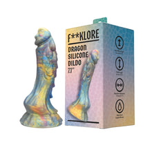 Load image into Gallery viewer, fklore-dragon-silicone-dildo
