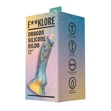 Load image into Gallery viewer, fklore-dragon-silicone-dildo
