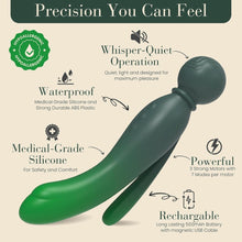 Load image into Gallery viewer, mylo-3-in-1-body-wand-massager-earth
